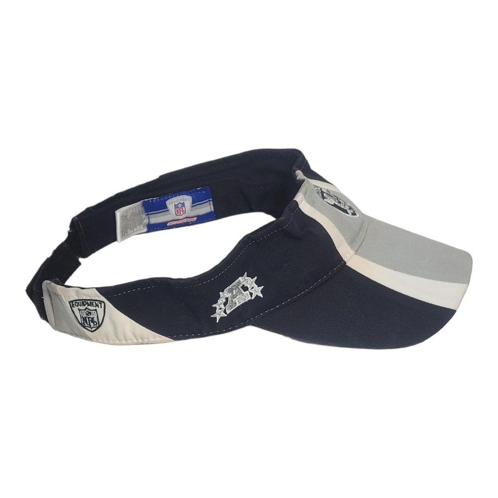Reebok Raiders Sun Visor‎ Adjustable Hat Cap - Picture 3 of 6